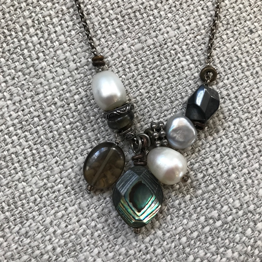 Silpada N2202 albacore pearl necklace